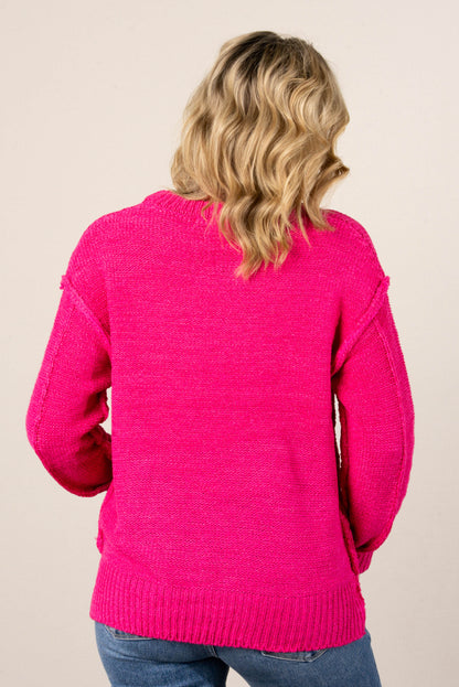 Tawnie Exposed Seam Sweater