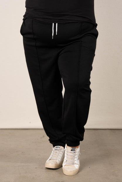 Sienna Scuba Seamed Drawstring Joggers
