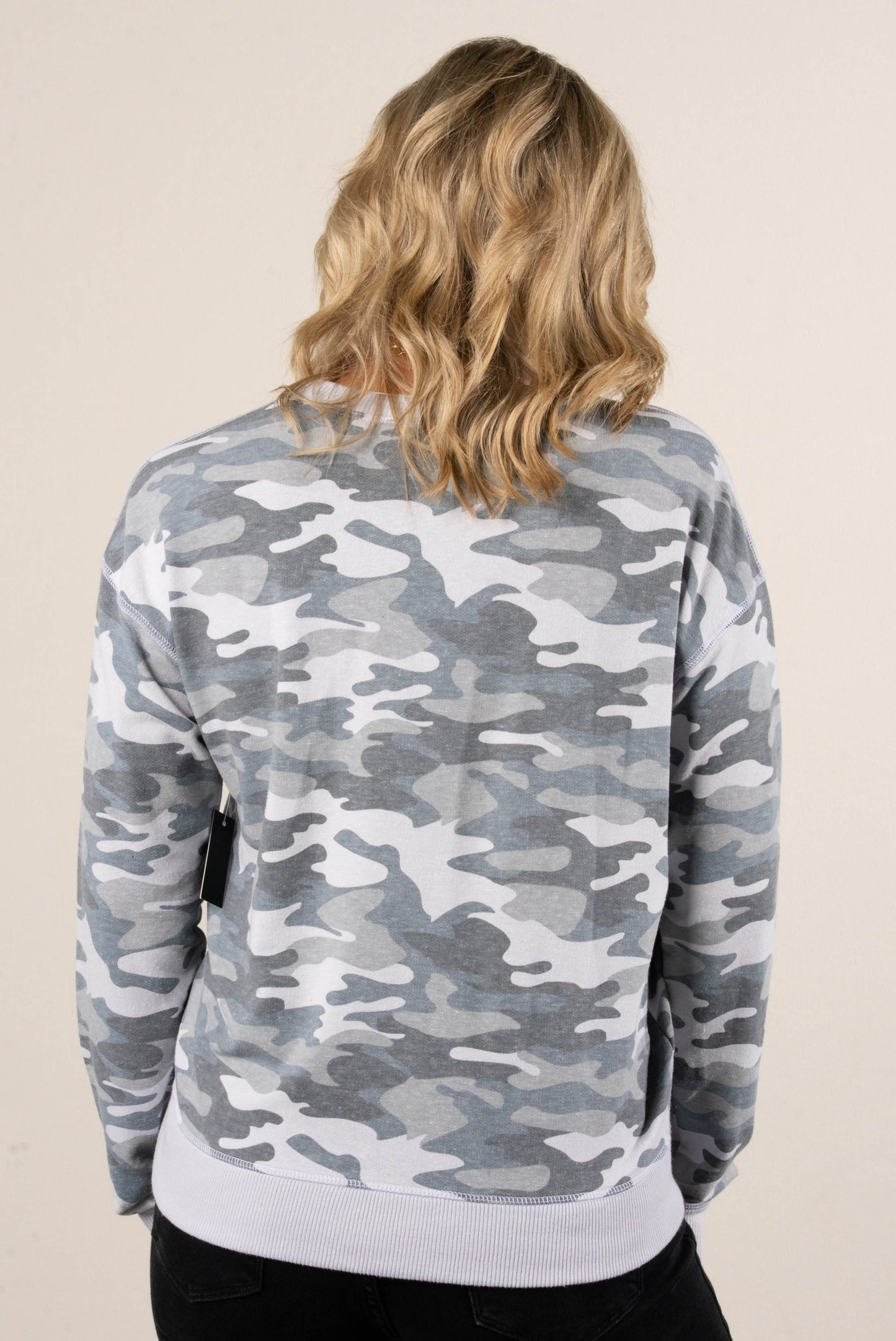 Avery Camo Top Stitch Top