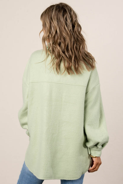 Lucy Fleece Hi-Lo Shacket
