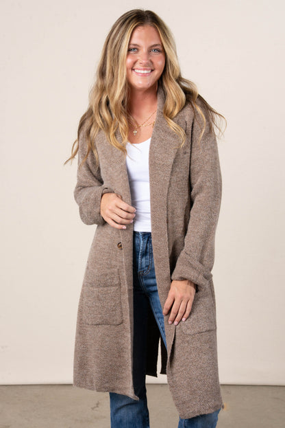 Sofia Double Breasted Sweater Coat