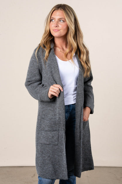 Sofia Double Breasted Sweater Coat