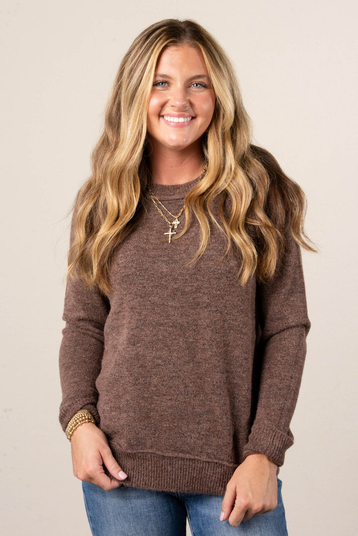 Lauren Raised Seam Sweater