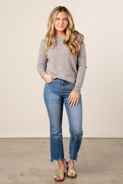 Lauren Raised Seam Sweater