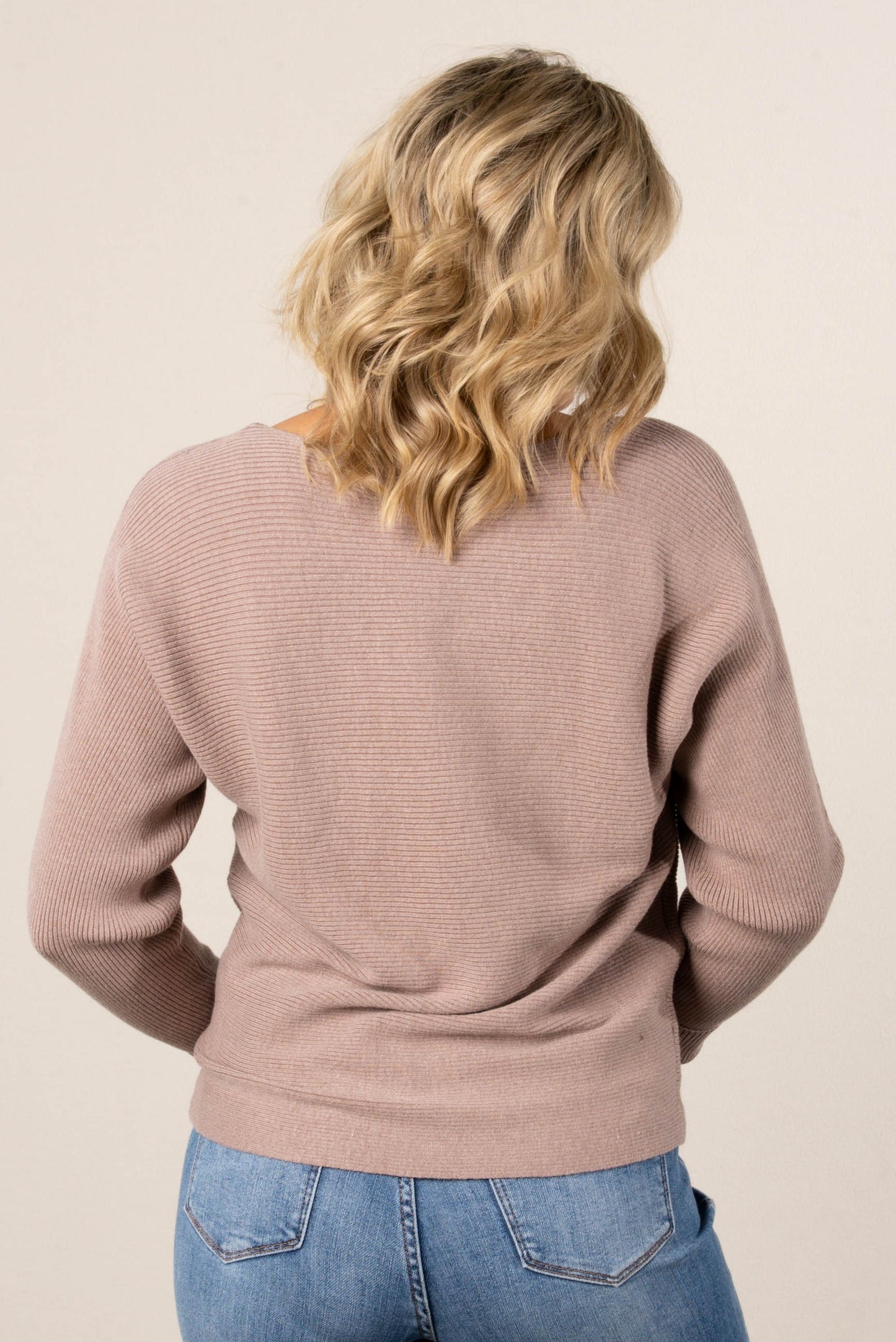 Shelby Ribbed Boat Neck Sweater