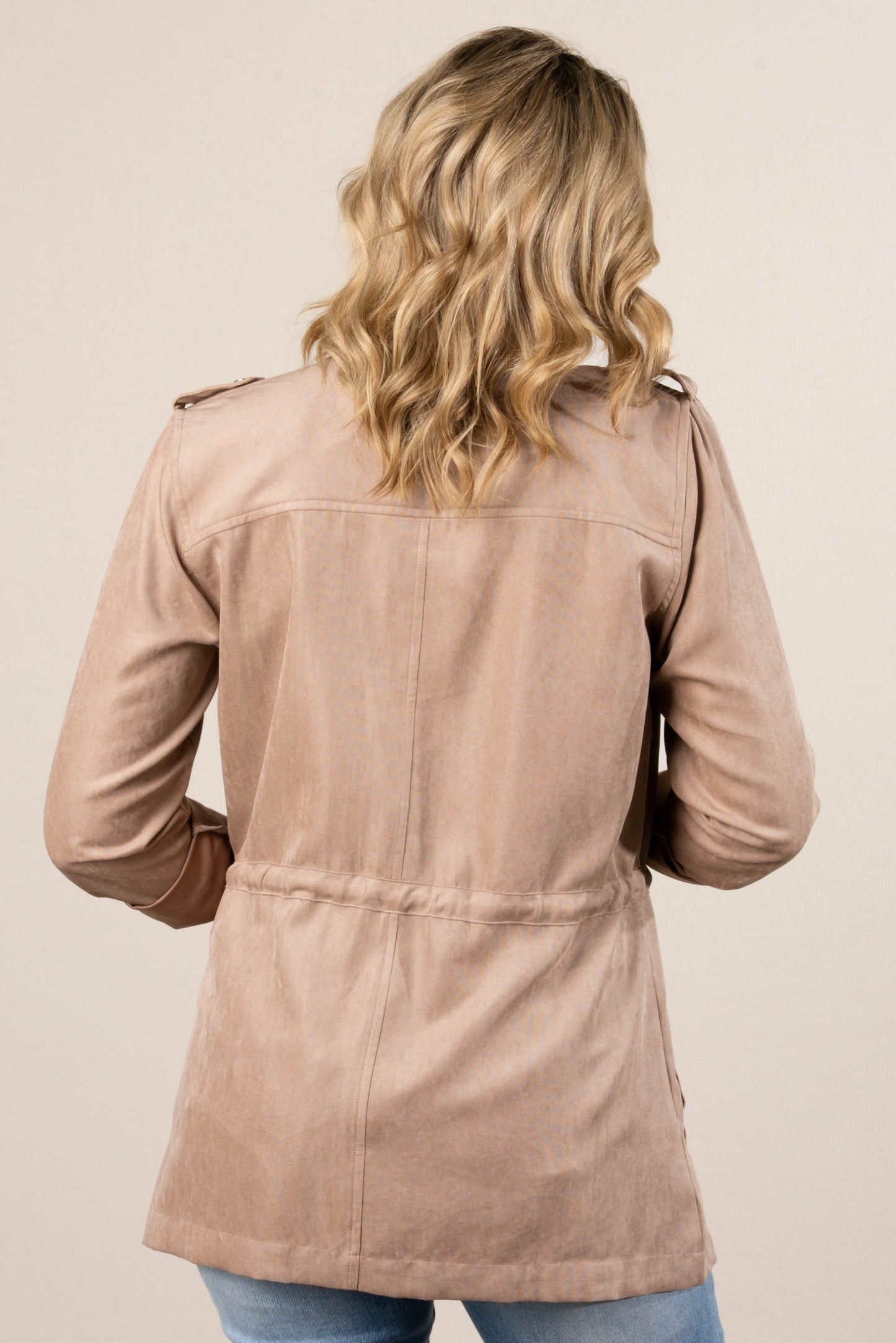 Maxine Cinched Waist Utility Jacket