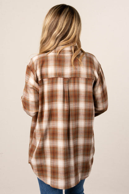 Thea Plaid Flannel Shirt