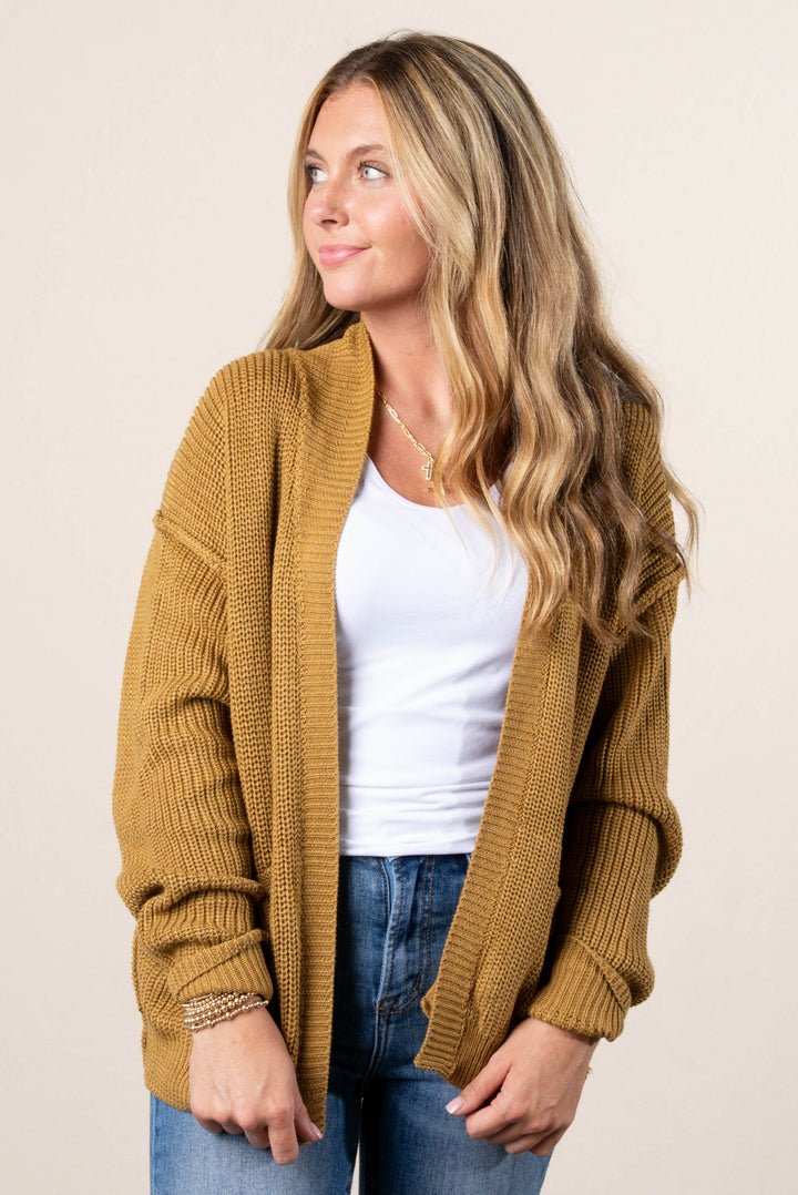 Lilianna Exposed Seam Cardigan