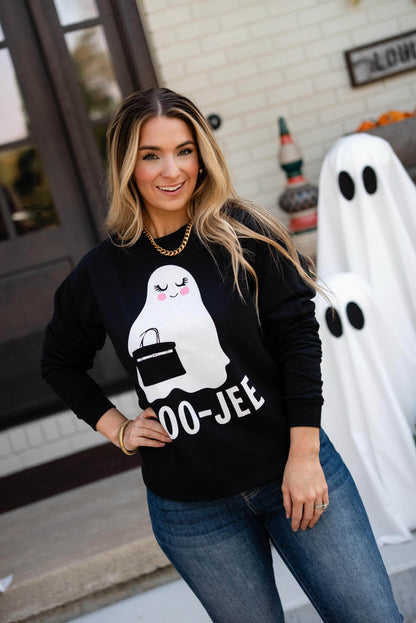 Boo-Jee Ghost Graphic Sweatshirt