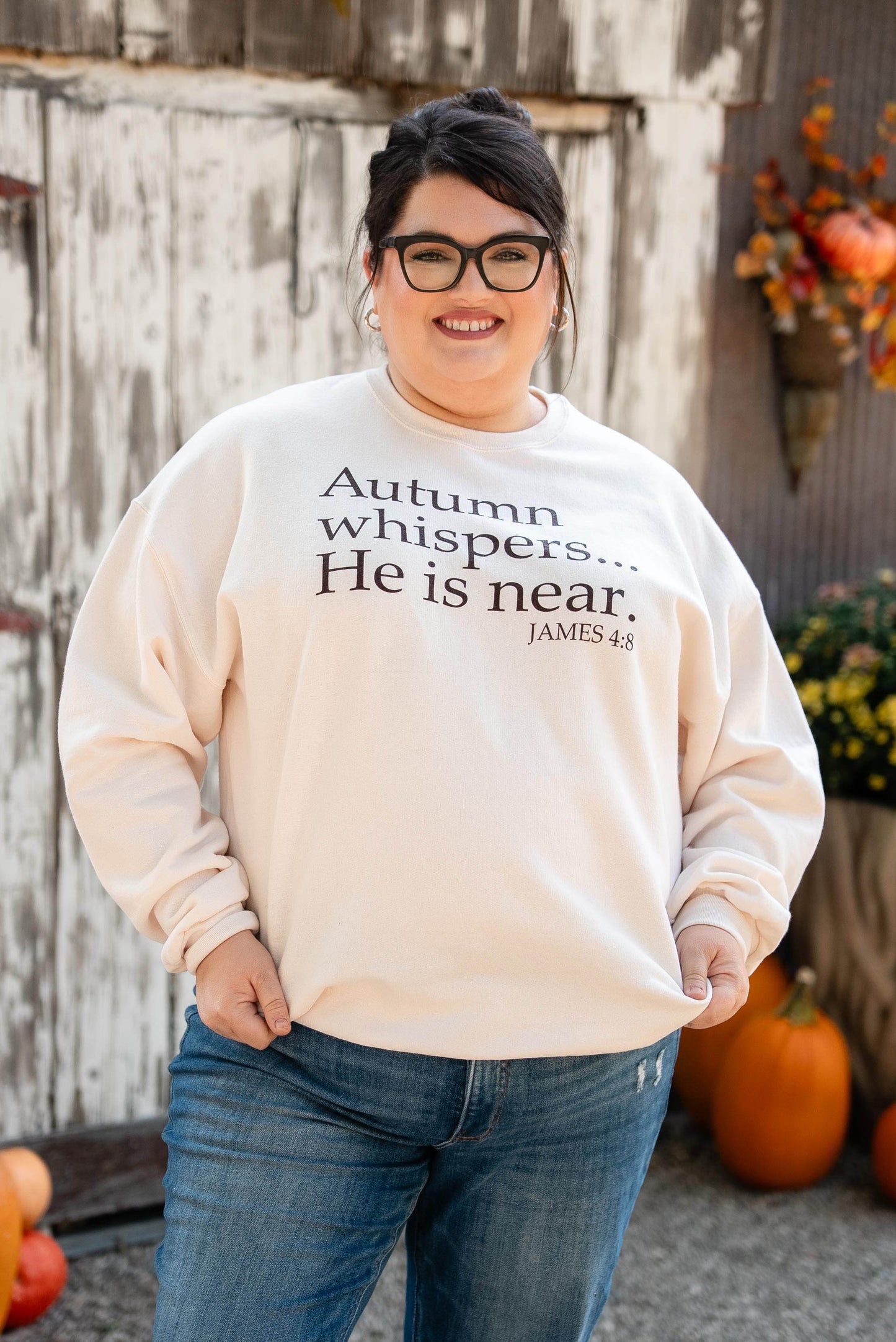 Autumn Whispers Graphic Sweatshirt