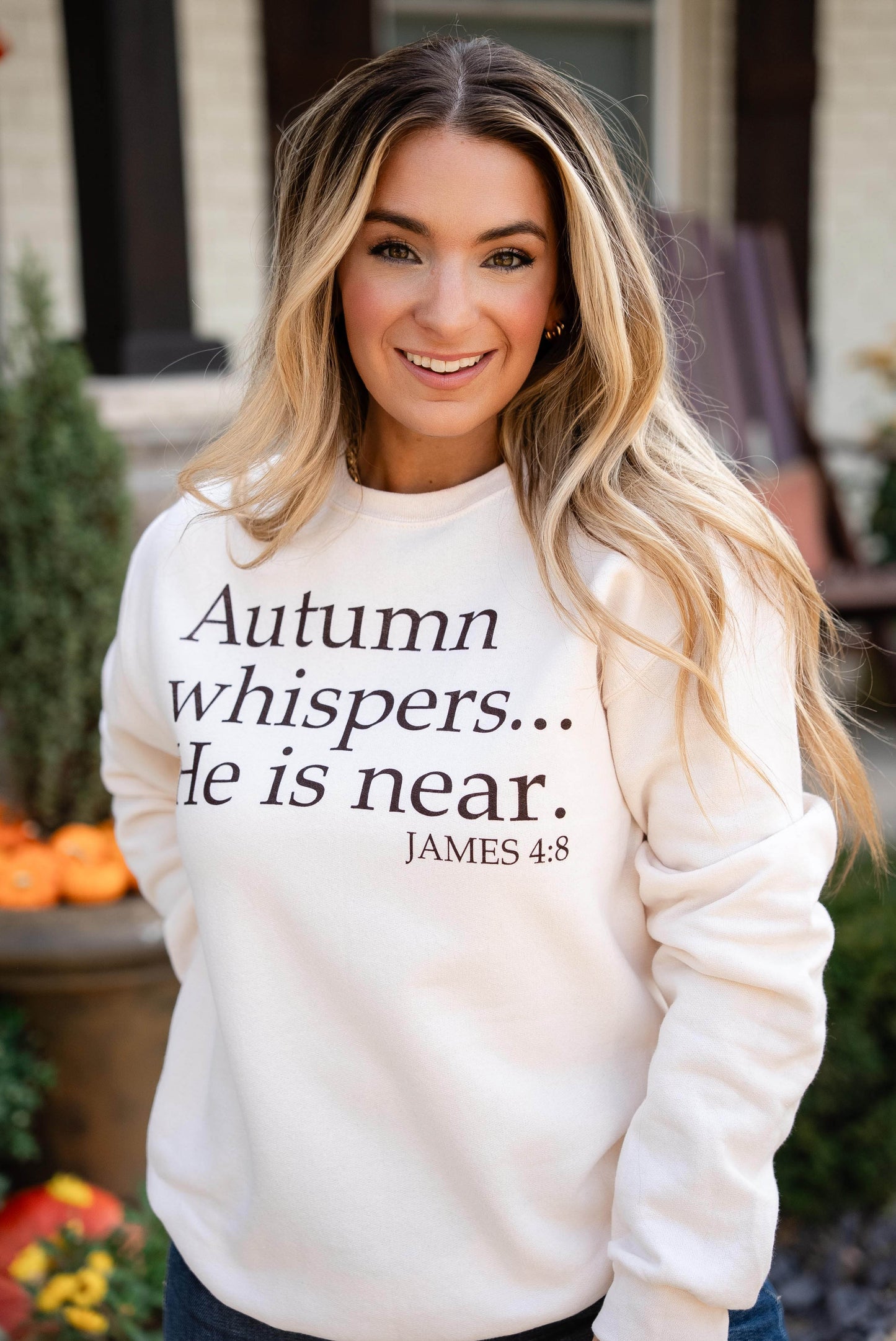 Autumn Whispers Graphic Sweatshirt