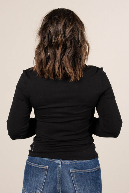 Grace Essential Fine Ribbed Top