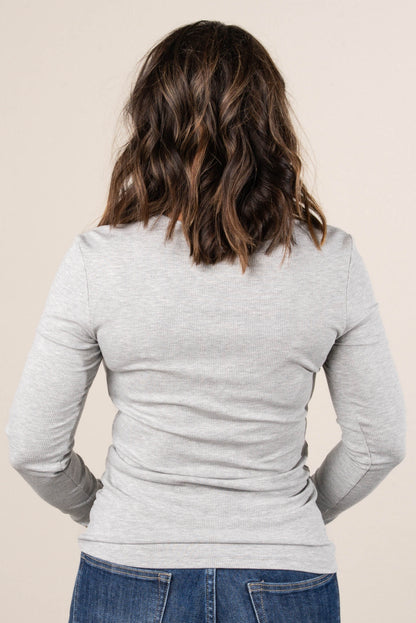 Grace Essential Fine Ribbed Top