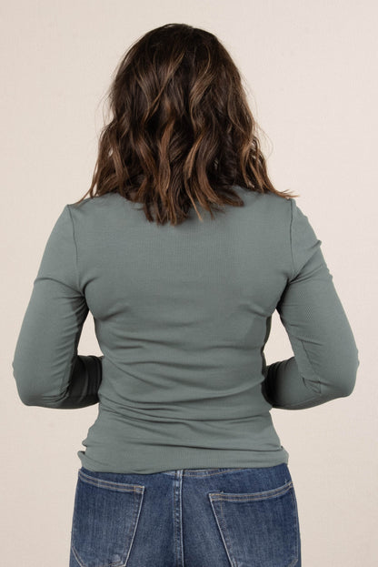 Grace Essential Fine Ribbed Top