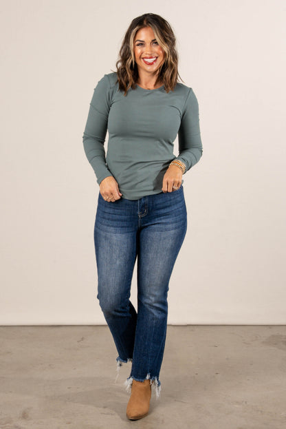 Grace Essential Fine Ribbed Top