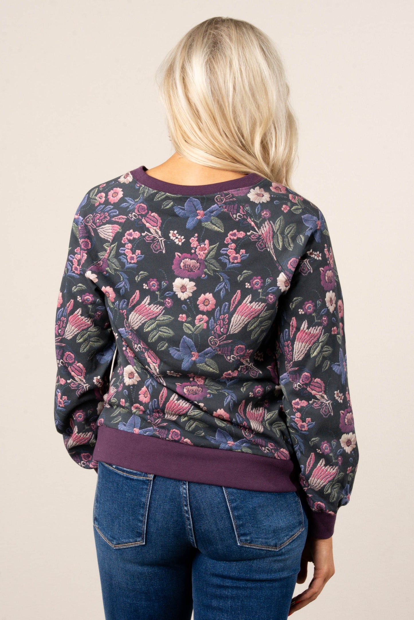 Allison Floral Raglan Top