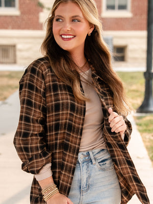 Brooklyn Plaid Flannel Shirt