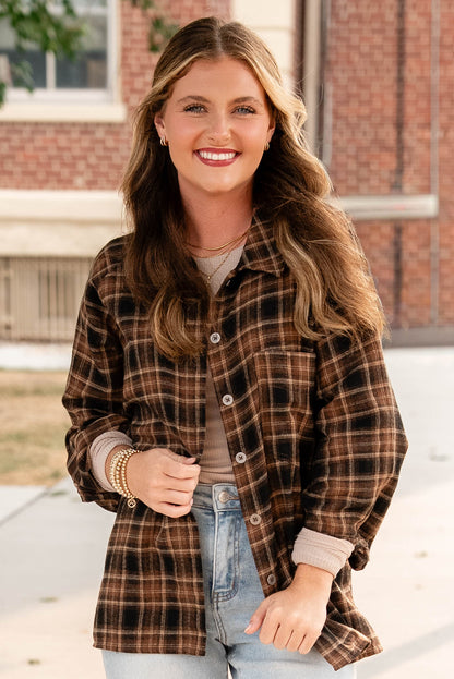 Brooklyn Plaid Flannel Shirt