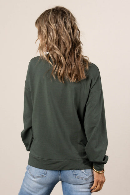 Remi French Terry Drop Shoulder Top