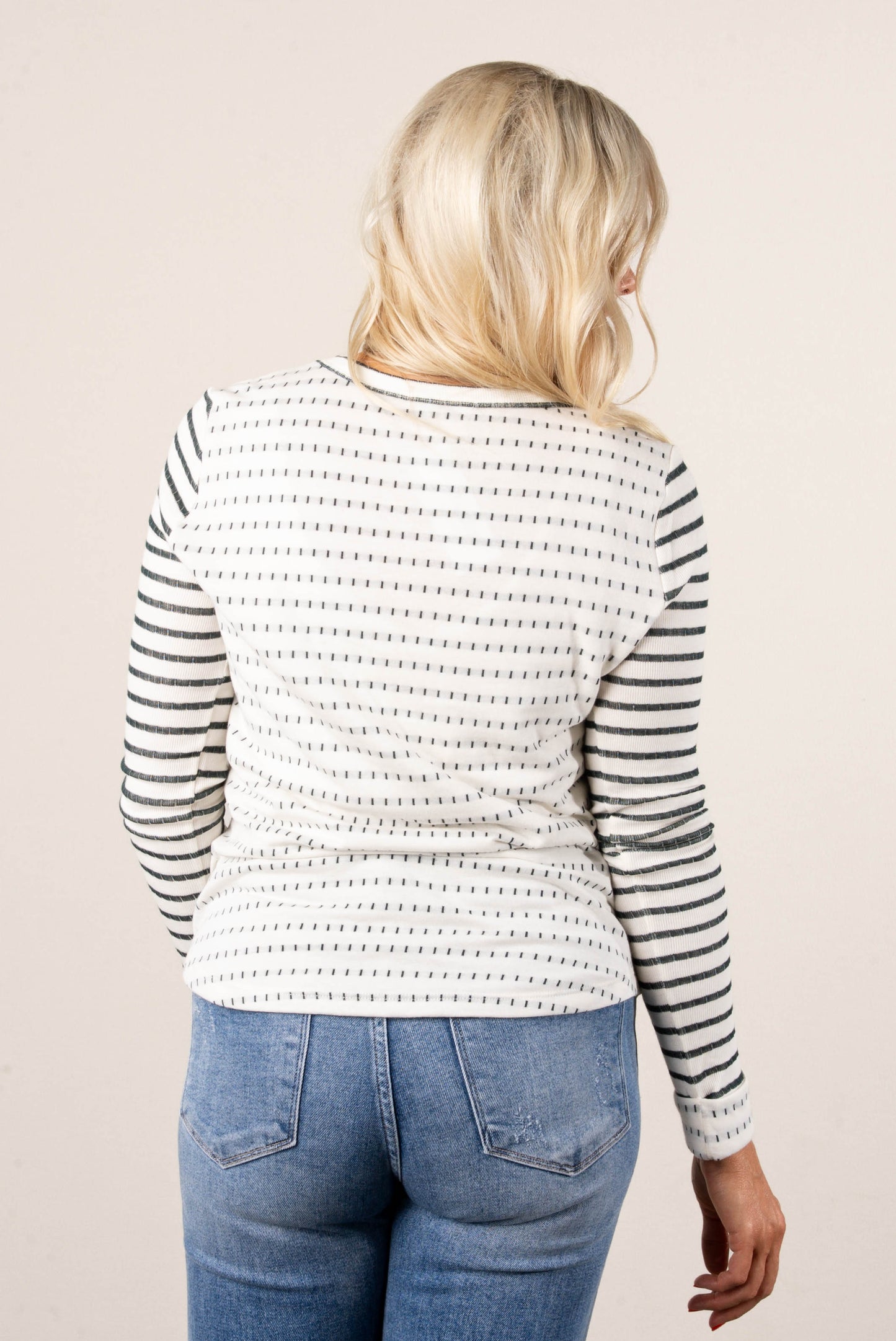 Emerson Dotted Stripe Top