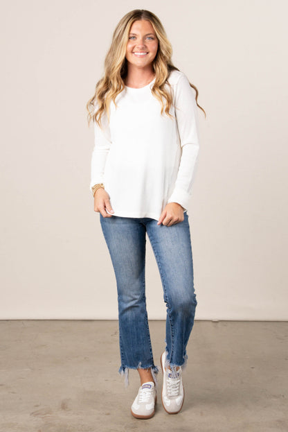 Sloan Waffle Knit Top