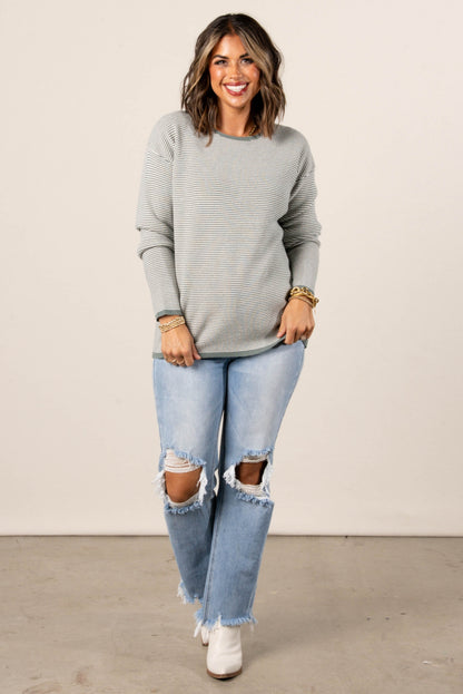Blair Textured Stripe Sweater
