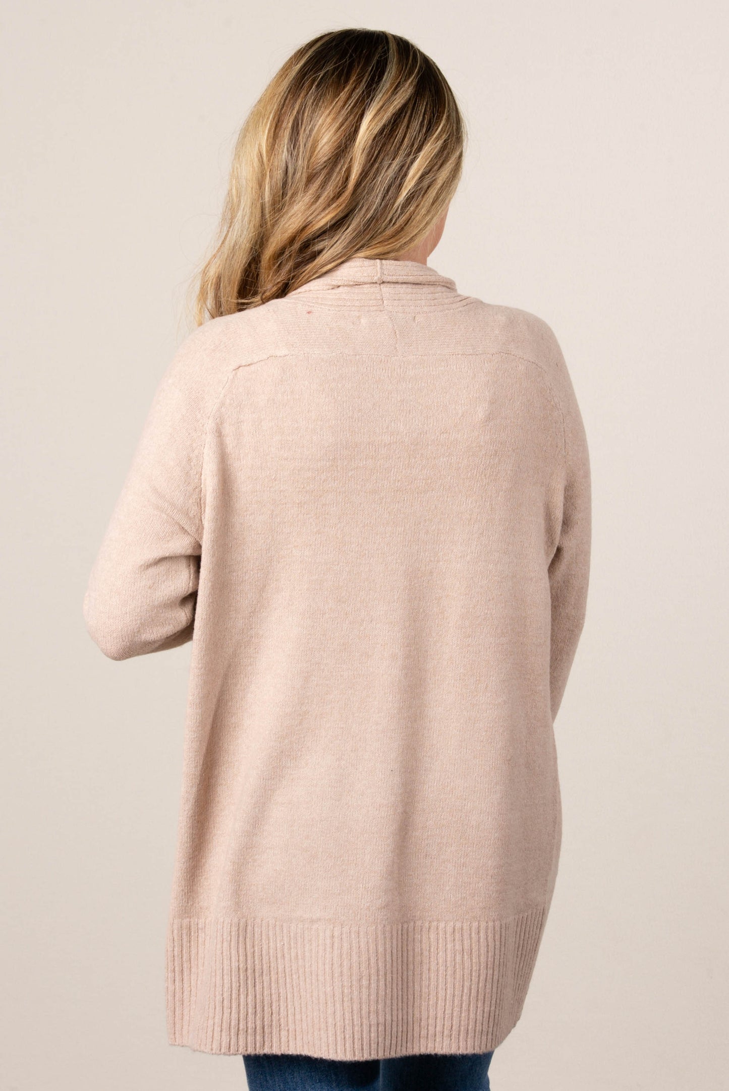 Lennon Mixed Knit Sweater Cardigan