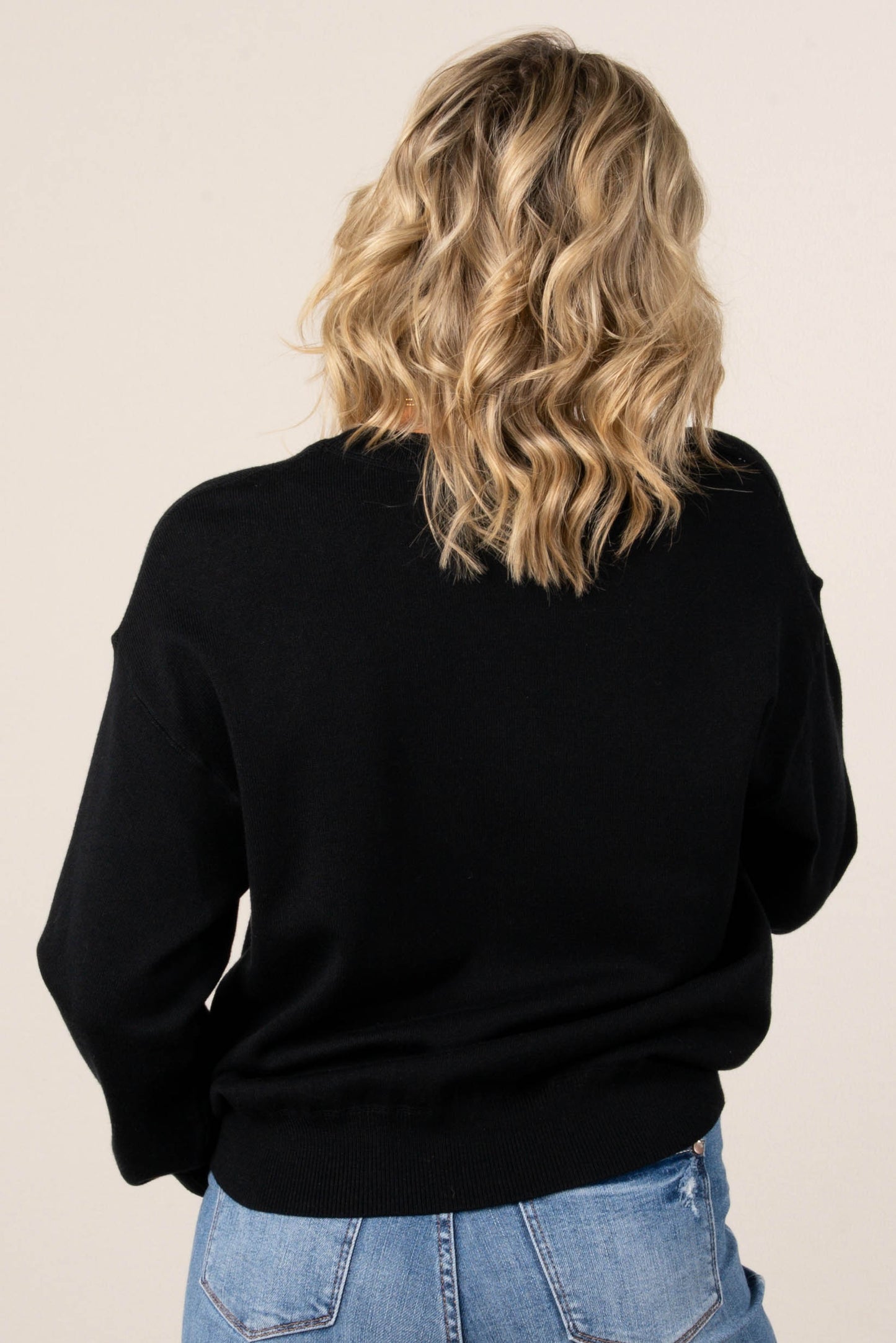 Elizabeth Top Stitch Sweater