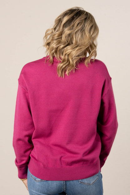Elizabeth Top Stitch Sweater