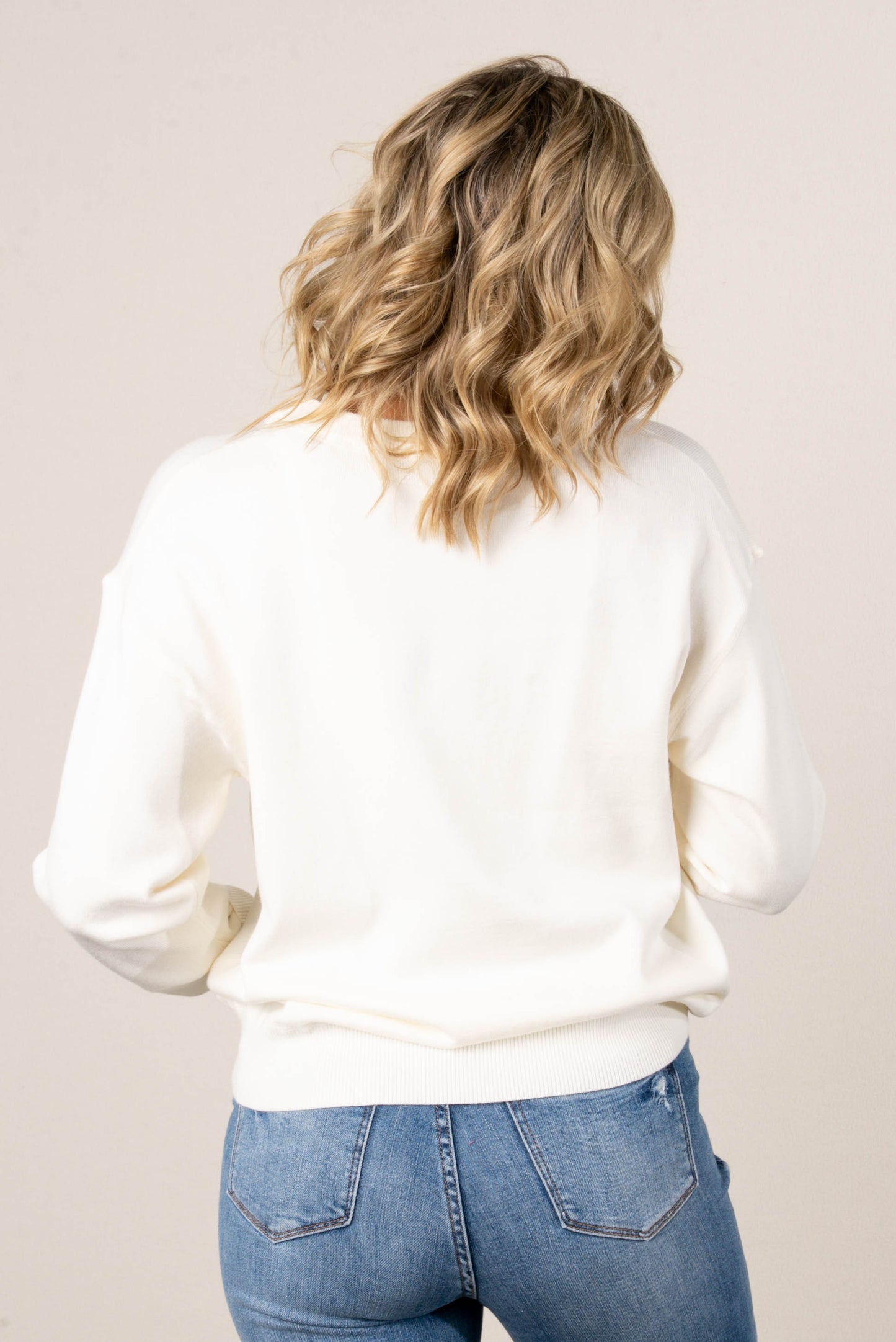Elizabeth Top Stitch Sweater