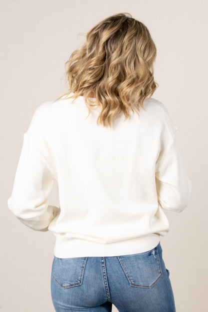 Elizabeth Top Stitch Sweater