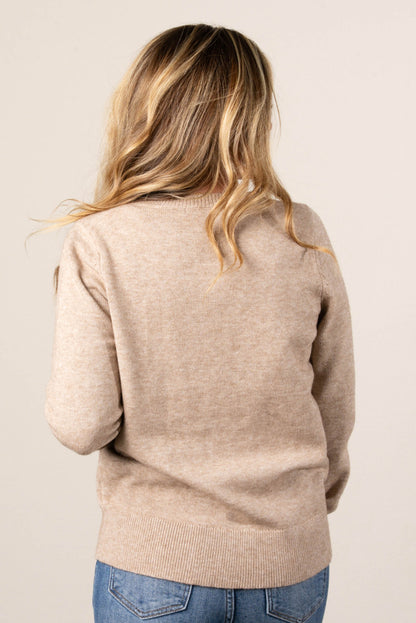Stephanie Rainbow Buttons Sweater Cardigan