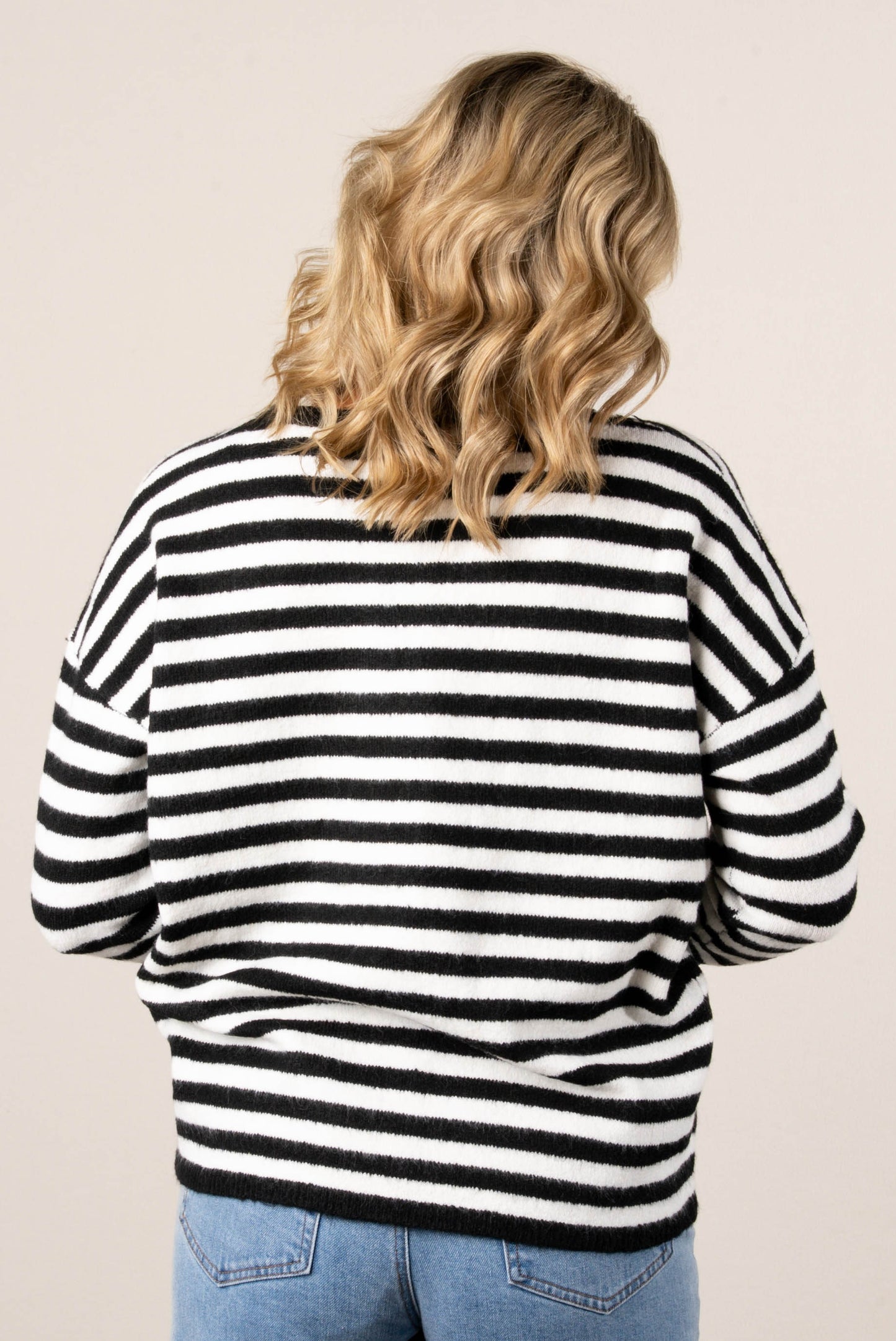 Missy Striped Sweater Cardigan