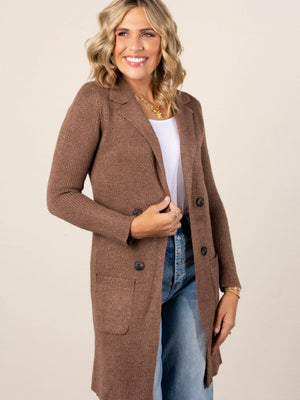 Ruby Open Front Sweater Coat