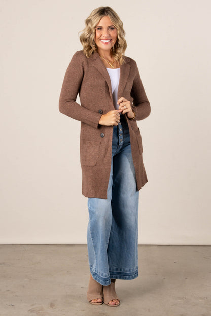 Ruby Open Front Sweater Coat