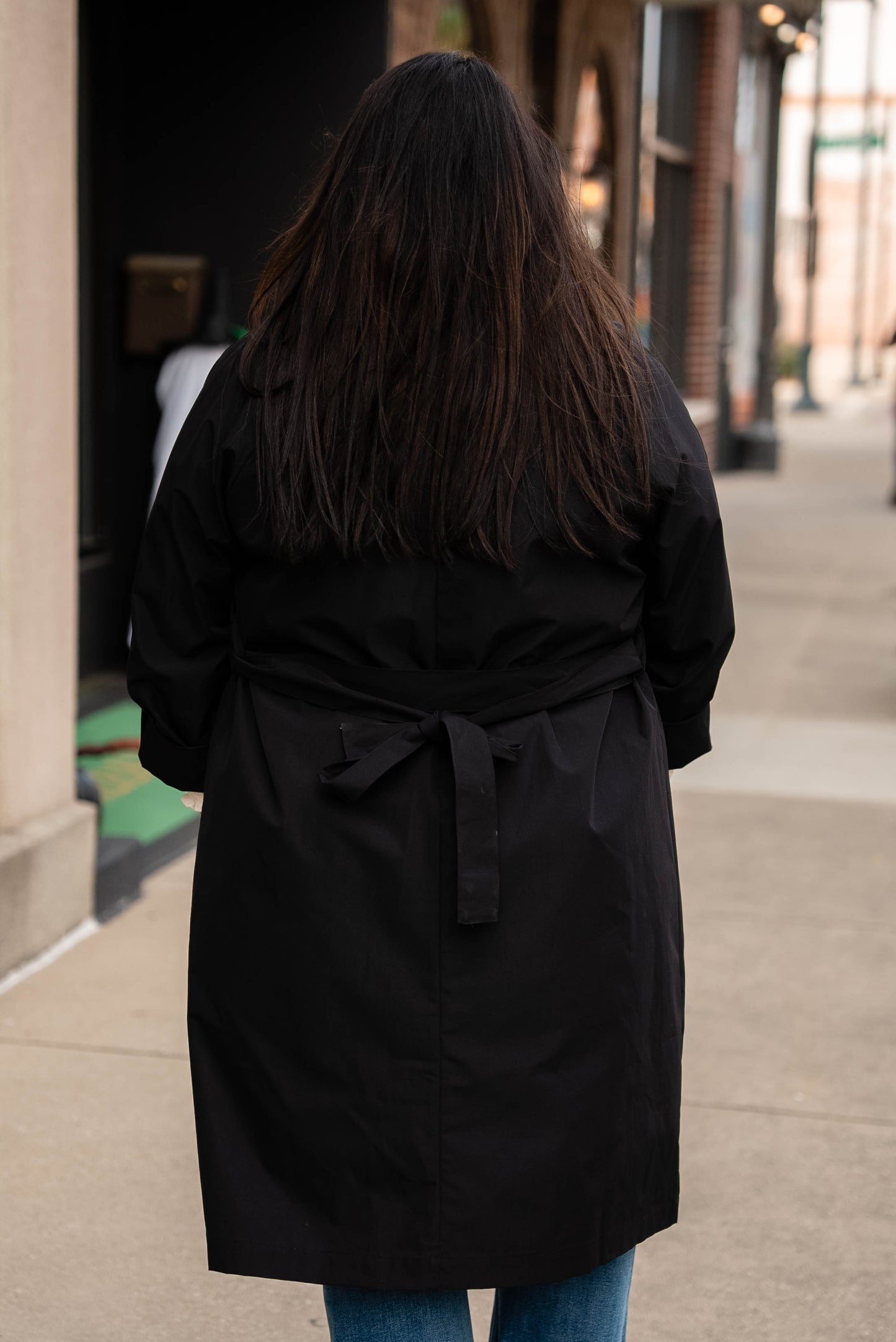 Gracie Double Breasted Belted Trench Coat