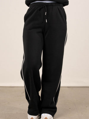 Kylie Side Striped Drawstring Sweatpants