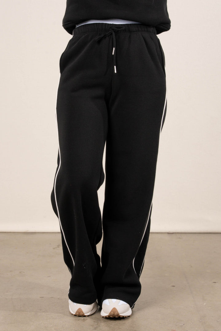 Kylie Side Striped Drawstring Sweatpants