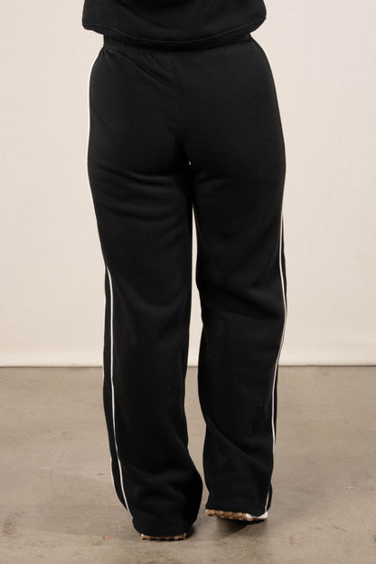 Kylie Side Striped Drawstring Sweatpants