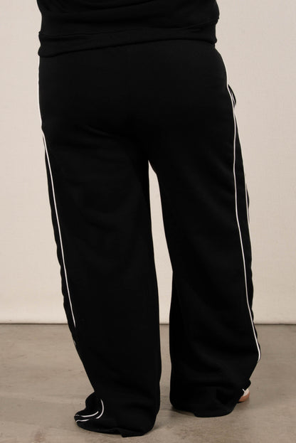 Kylie Side Striped Drawstring Sweatpants