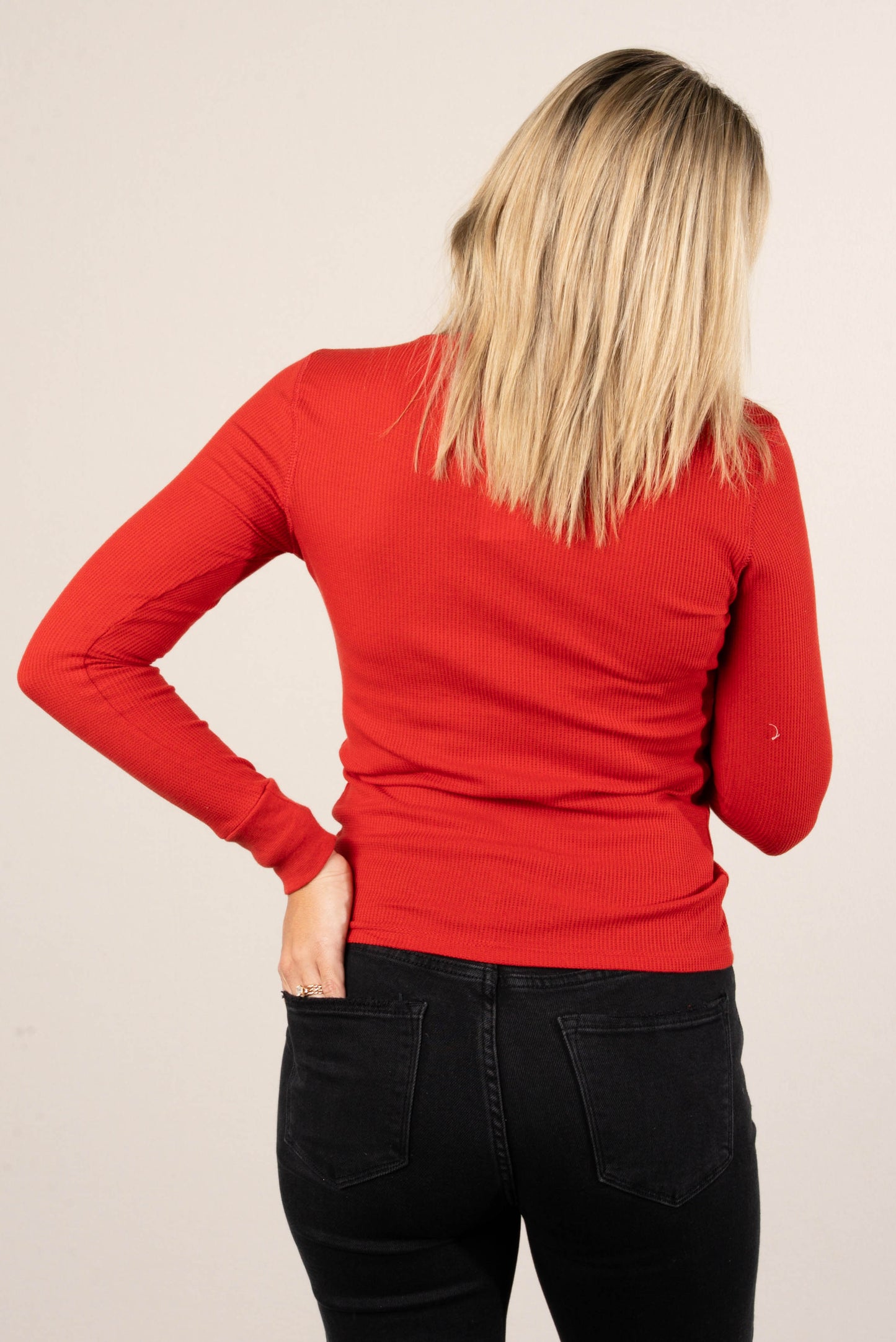 Gemma Thermal Knit Layering Top