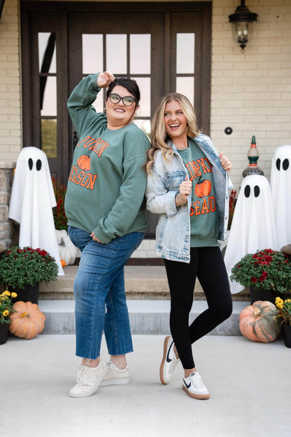 Pumpkin Season Graphic Sweatshirt
