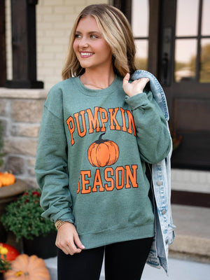 Pumpkin Season Graphic Sweatshirt