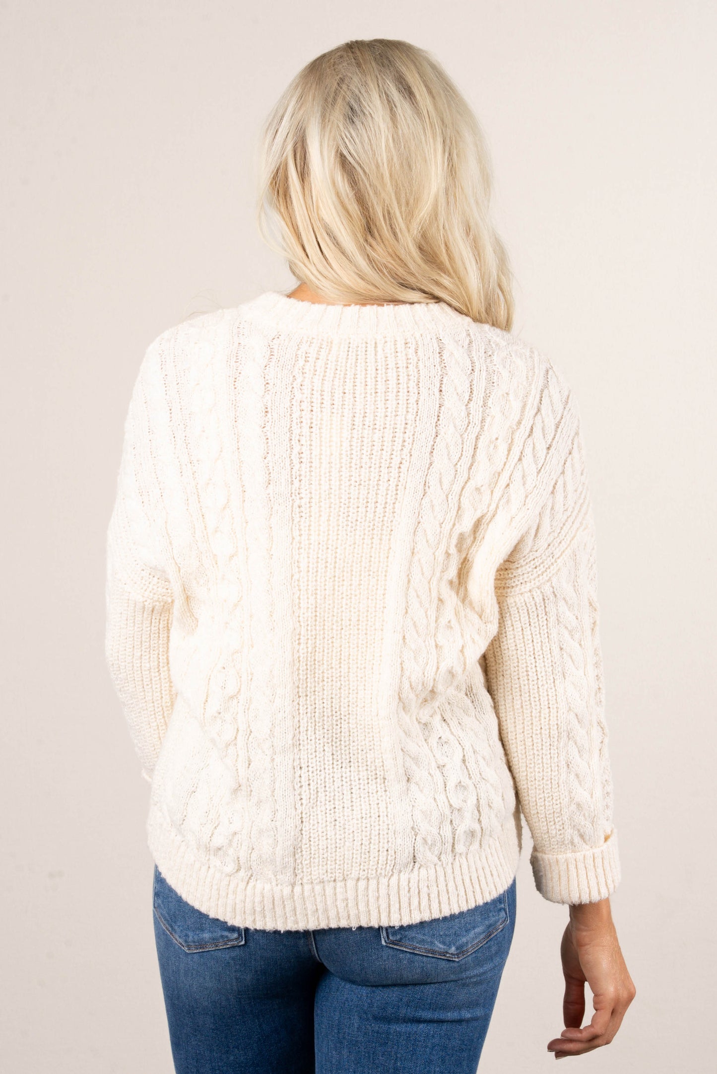 Ainsley Cable Knit Sweater