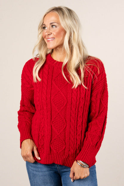 Ainsley Cable Knit Sweater