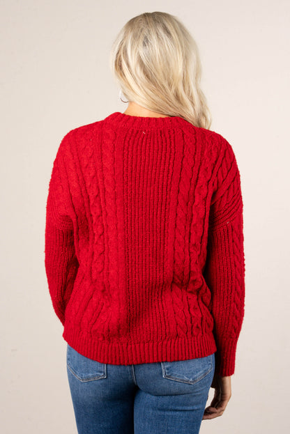 Ainsley Cable Knit Sweater