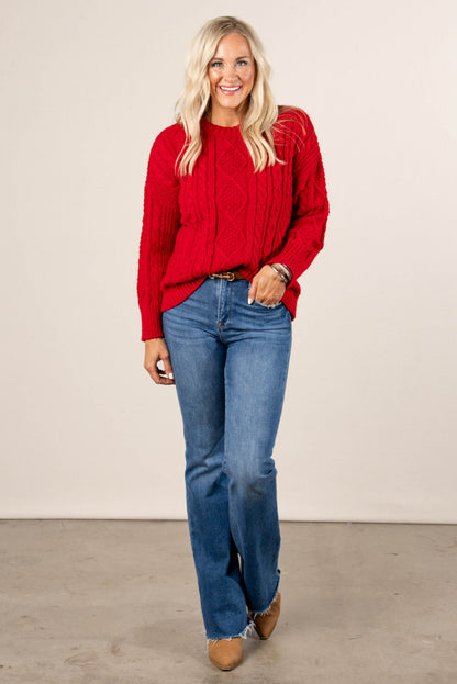 Ainsley Cable Knit Sweater