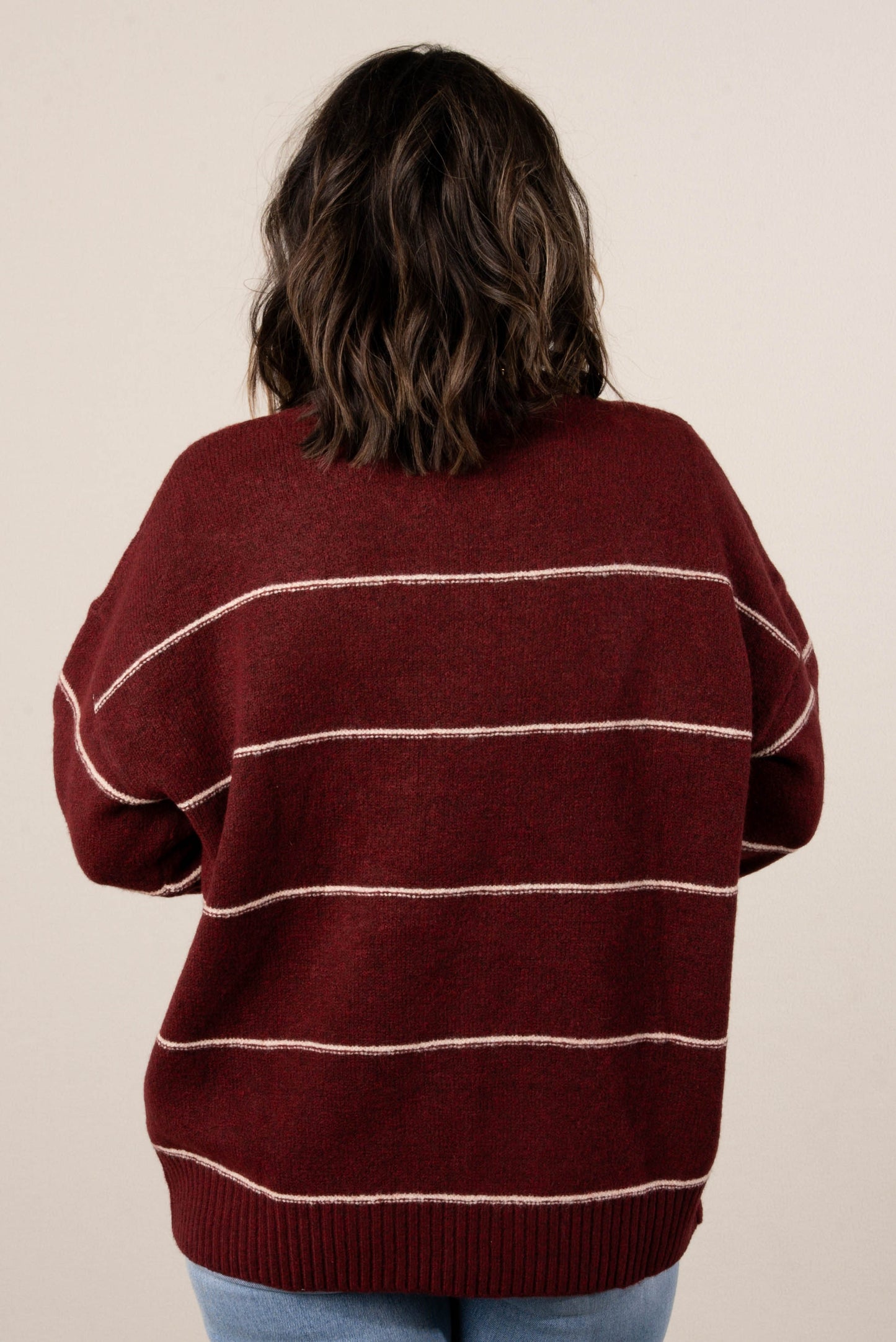 Blair Striped Dolman Sweater