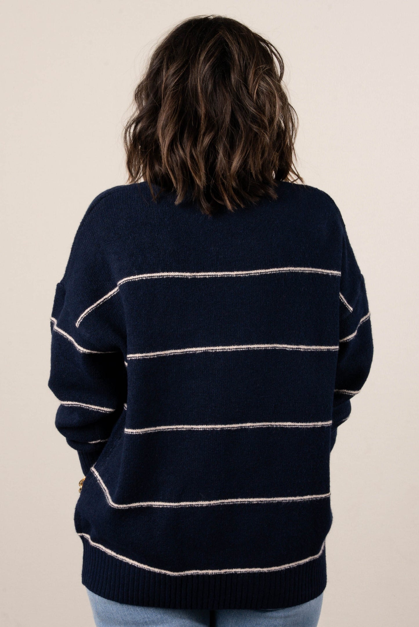 Blair Striped Dolman Sweater