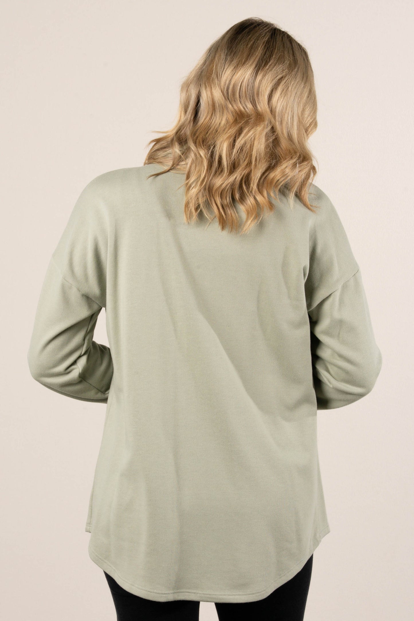 Frances Mixed Knit Shacket